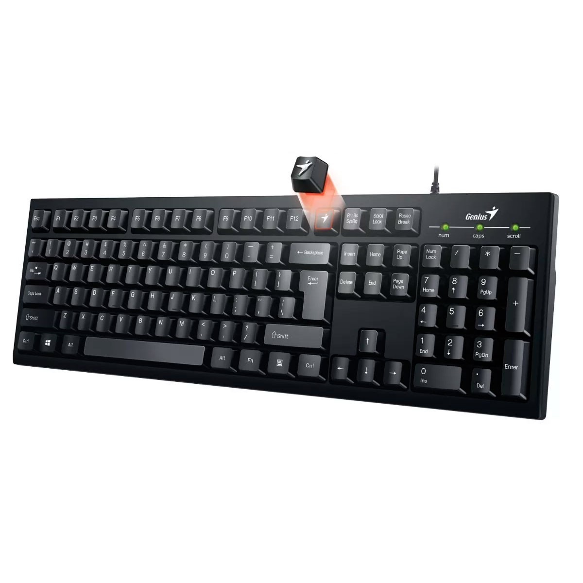 Teclado Genius Kb-100 Smart Usb Black