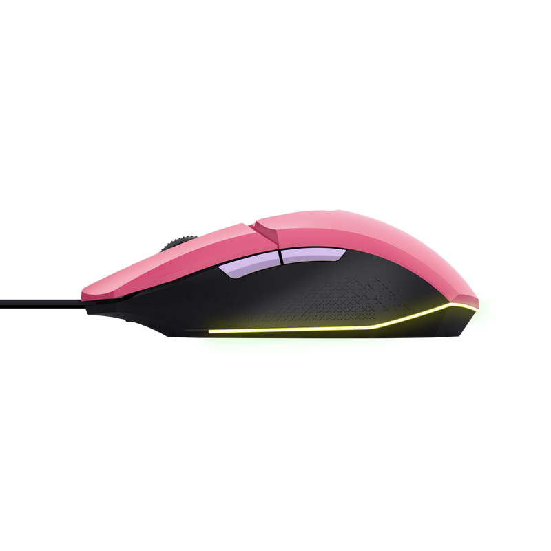Mouse Gamer Trust Felox Pink Gxt109p