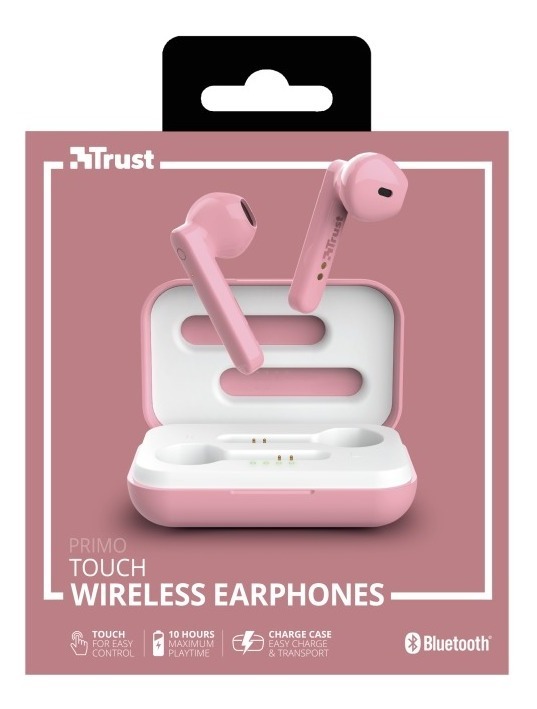 Auricular Trust Primo Touch Bt Pink