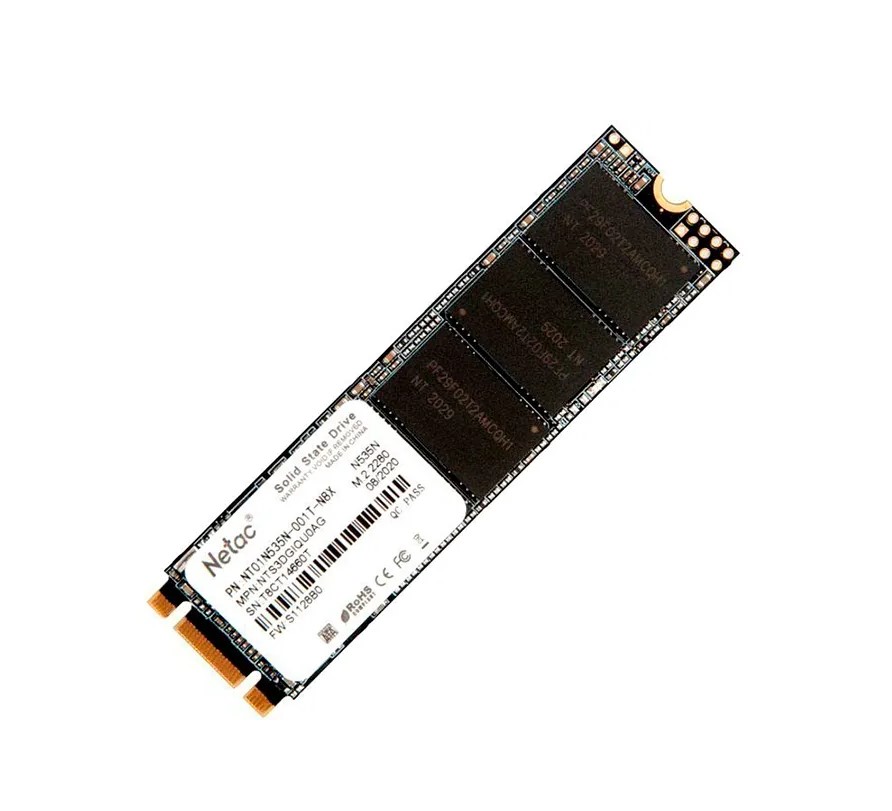 Disco Ssd Netac N535n M.2 2280 Sataiii 3d Nand Ssd 1tb
