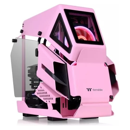 Gabinete Thermaltake Ah T200 Pink Temp Glass