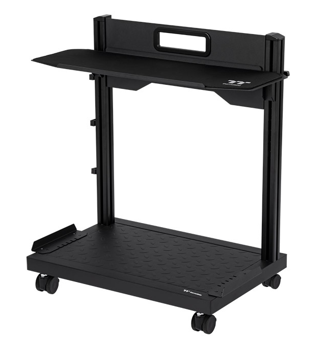 Accesorio Simulador Thermaltake Carrito Movil Pc Con Bandeja Teclado Mouse