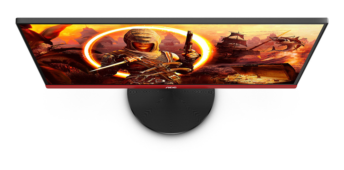 Aoc Monitor Led Plano Gamer 24 2490vx