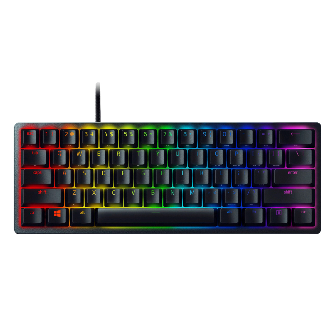 Teclado Gamer Razer Huntsman Mini-clicky Purple Switch Spanish