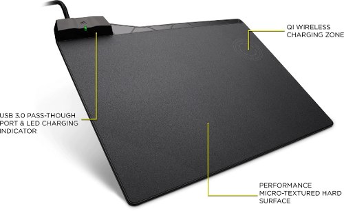 Mouse Pad Corsair Mm1000 Qi Wireless Charging