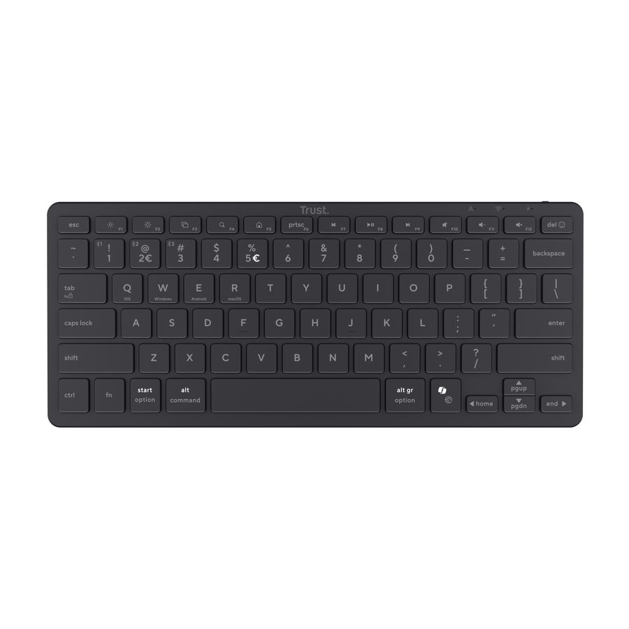 Teclado Trust Bluethooth Nano Ii Multidevice Us