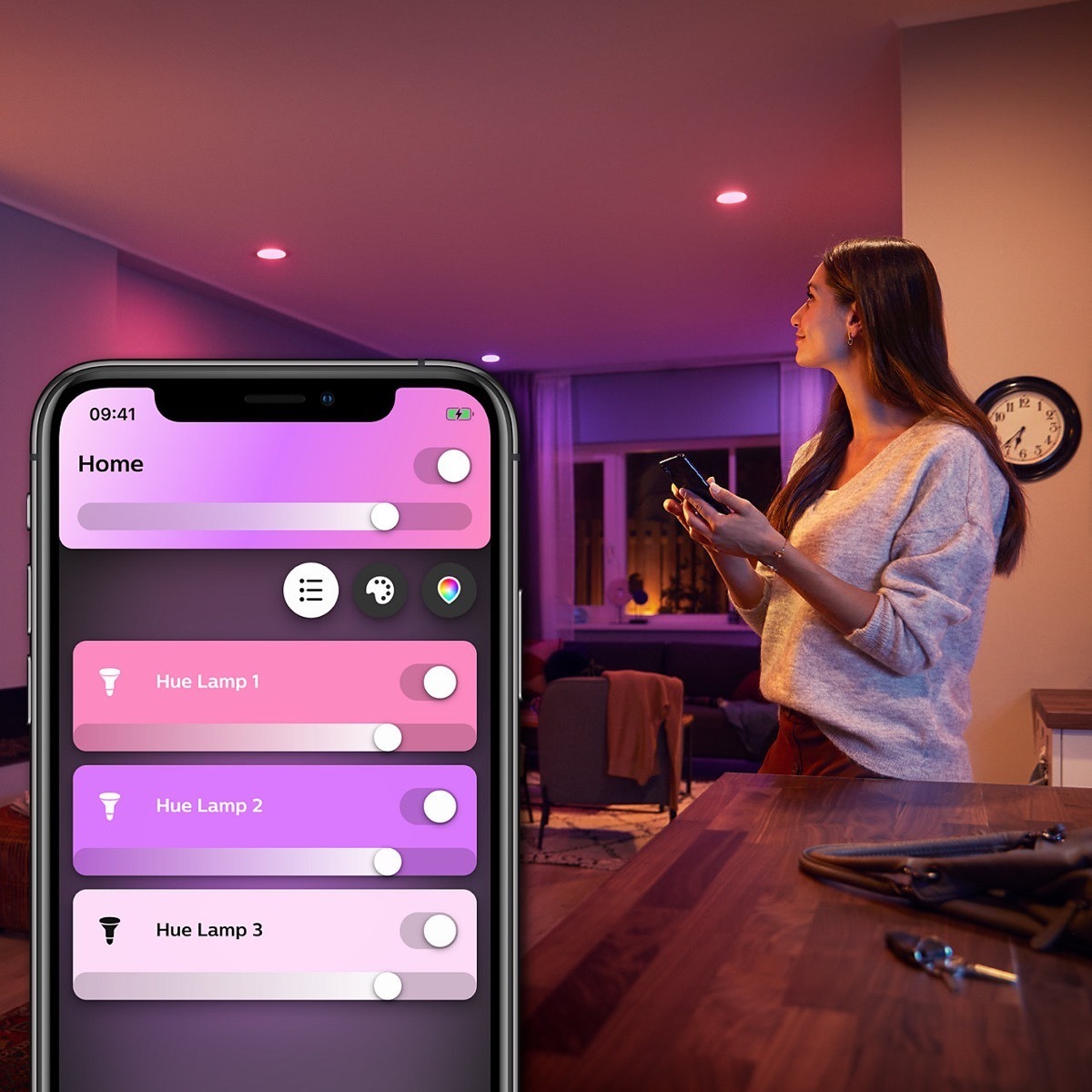 Lampara Philips Hue Single Bulb Gu10 White And Color Ambiance Bluetooth