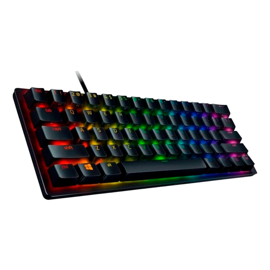 Teclado Gamer Razer Huntsman Mini-clicky Purple Switch Spanish