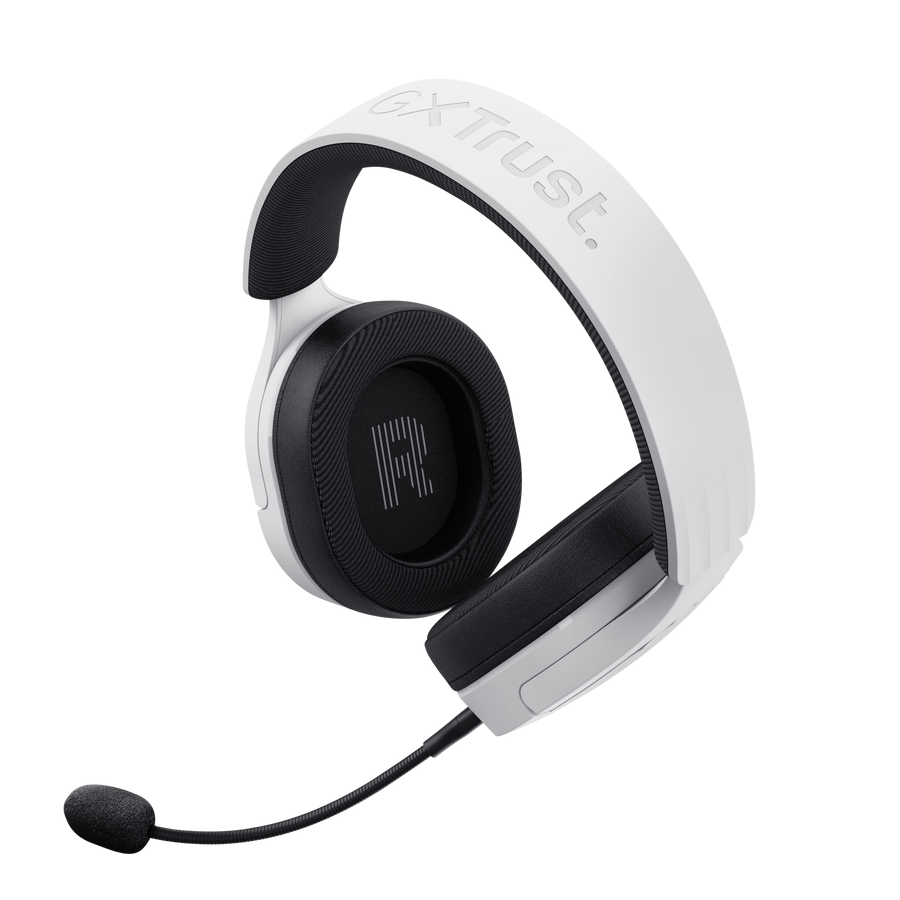 Auricular Gamer Trust Fayzo White Gxt489w