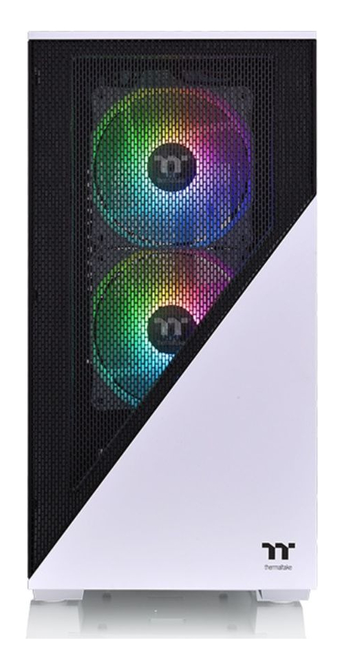 Gabinete Gamer Thermaltake Divider 170 Tg Argb Snow White Temp Glass