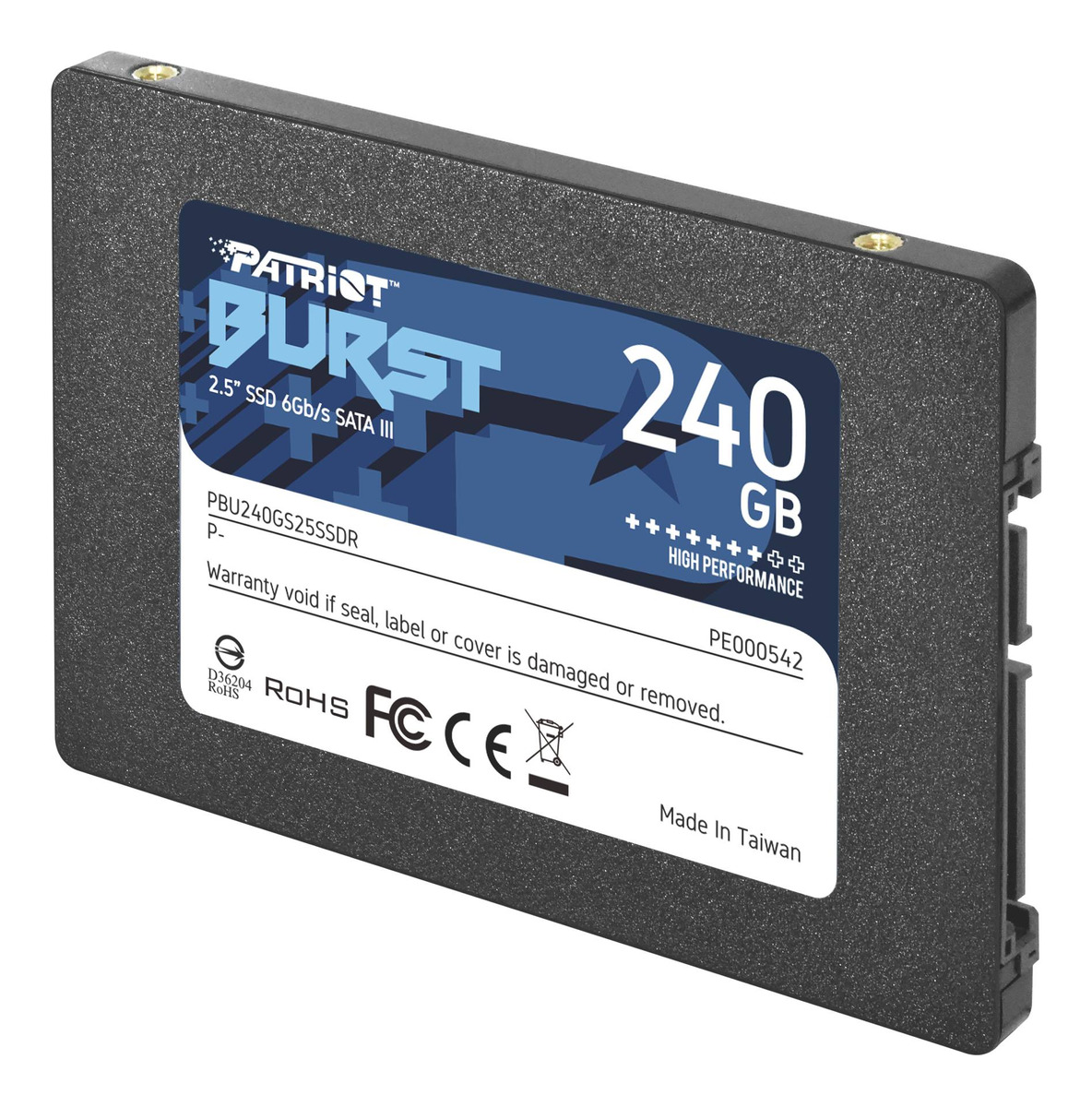 Disco Ssd Patriot Burst Elite Solid 240 Gb Sata3 Pe000776