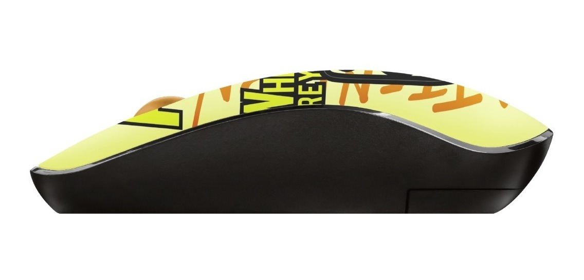 Mouse Trust Sketch Silent Wireless Yellow