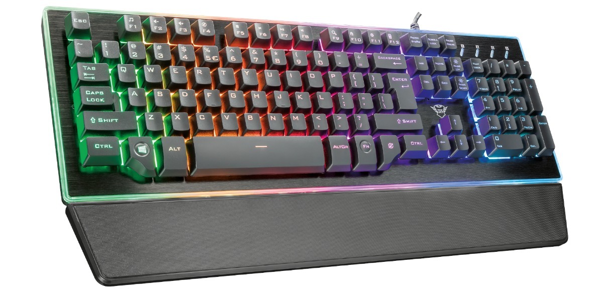 Teclado Gamer Trust Thura Semi Es Gxt 860
