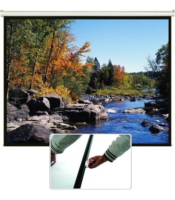 Pantalla Intelaid Proyector 100 Pulgadas Colgante It-sps100