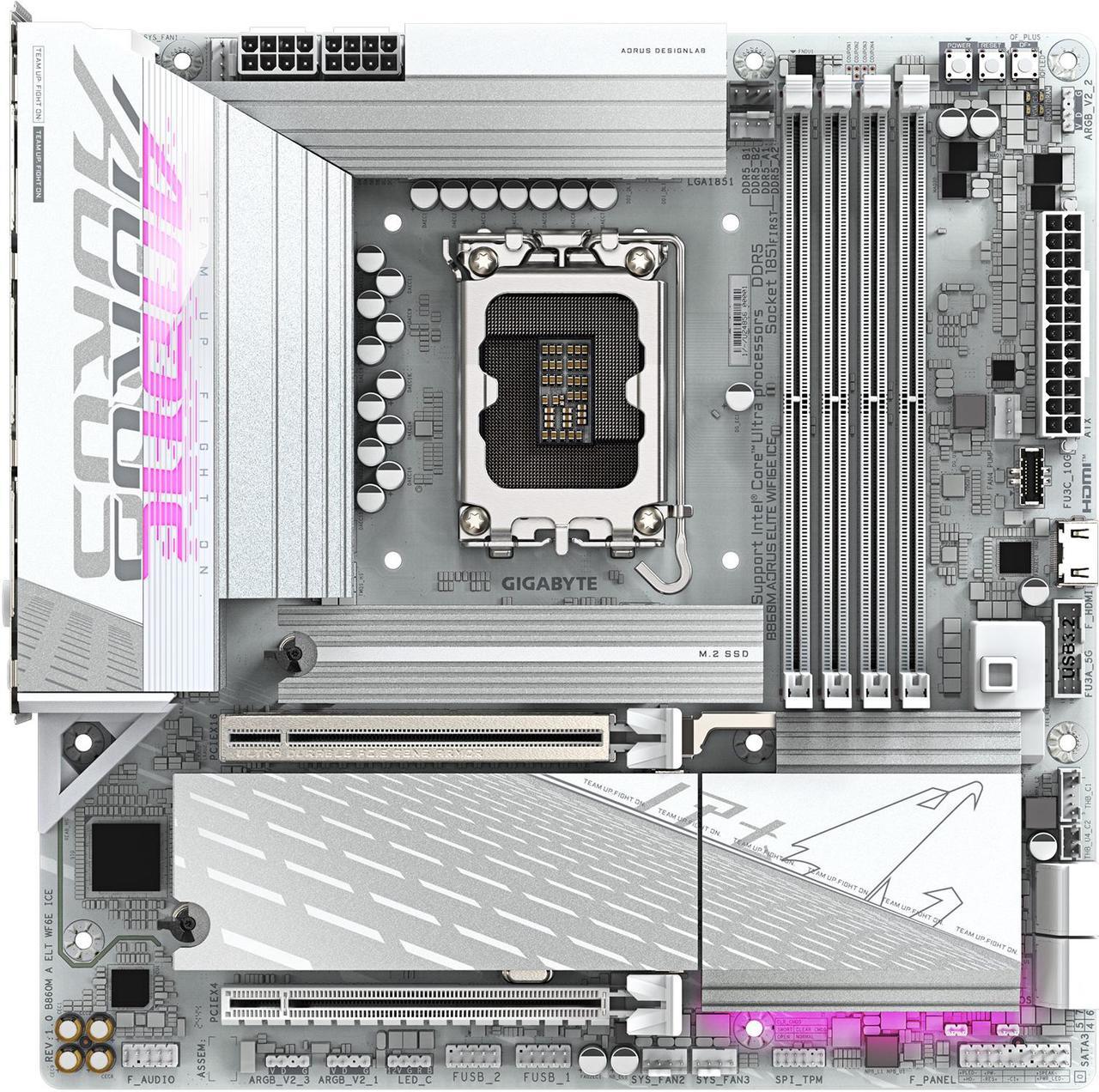 Mother Gigabyte (lga 1851) B860m A Elt Wf6e Ice
