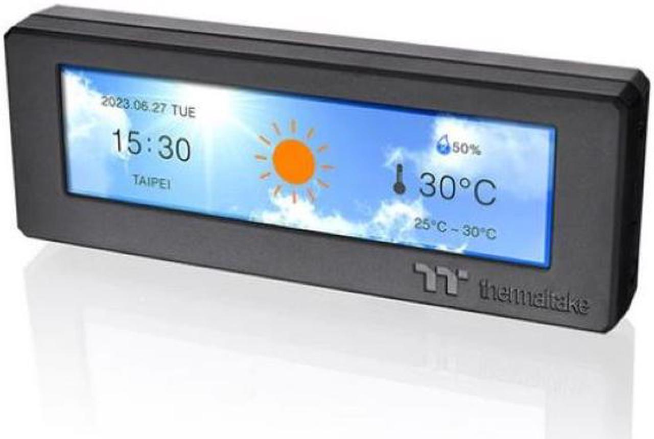Accesorios Thermaltake Kit De Paneles Lcd 3.9 Black Usb The Tower 300/ceres 330