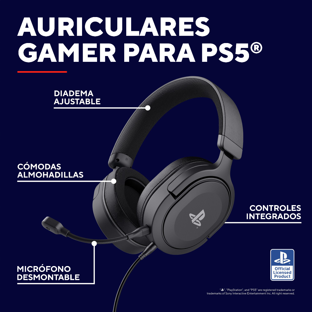 Auricular Gamer Trust Forta Ps5 Gxt498