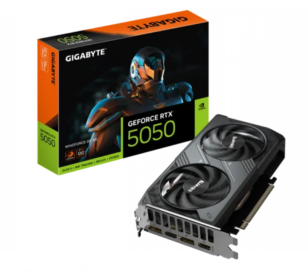Kit Gigabyte Gold 650w +  Rtx 5050 Wf Oc 8gb