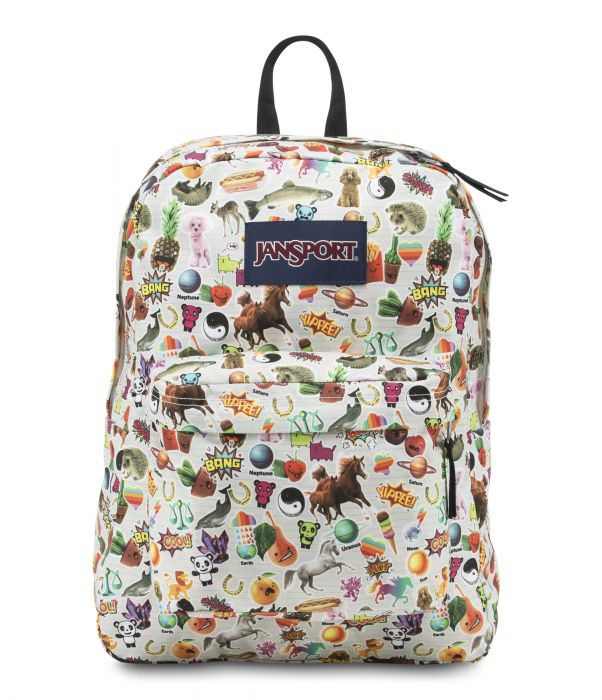 MOCHILA JANSPORTS SUPERBREAK MULTI STICKERS