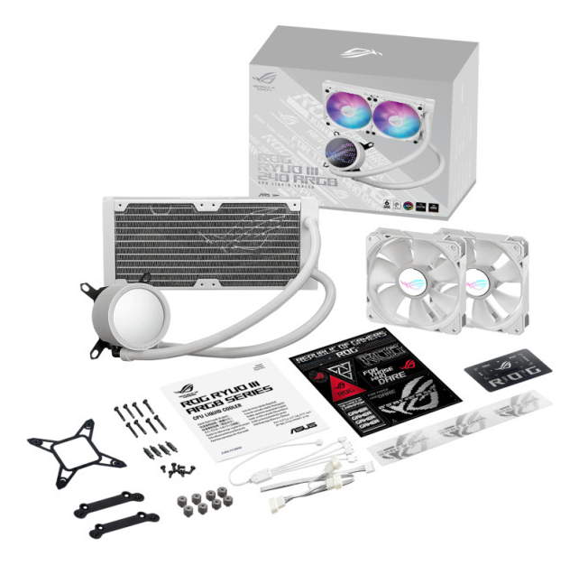 Water Cooler Asus Rog Ryuo Iii 240 Argb White