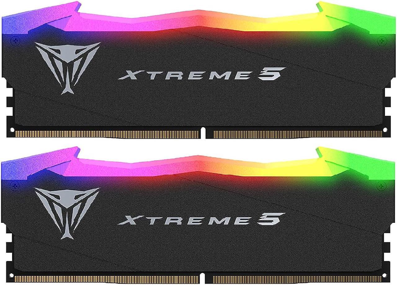Memoria Patriot Viper Xtreme 5 Ddr5 32gb 8000mt/s Cl38 Blk Rgb Hs Dual Kit Pe000924