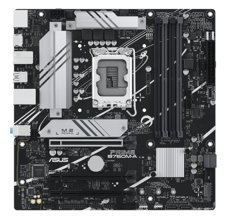 Mother Asus (lga1700) Prime B760m-a