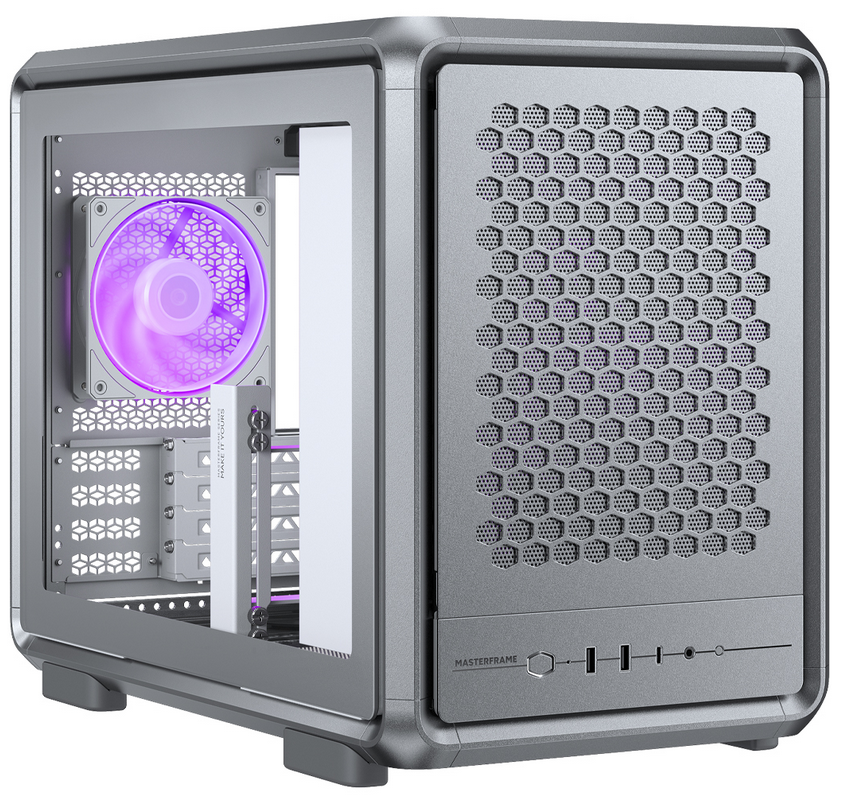 Gabinete Cooler Master 400 Master Frame Mesh Silver
