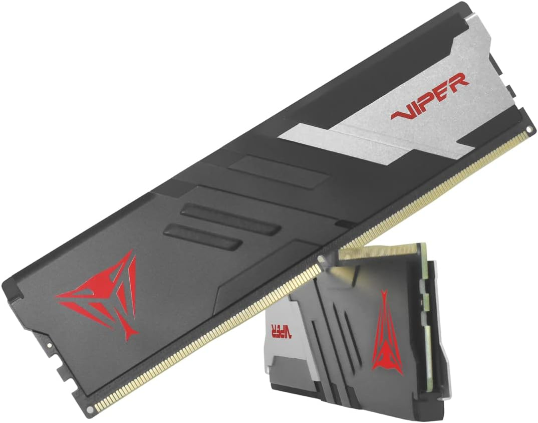Memoria Patriot Viper Venom Ddr5 32gb 6000mt/s Cl30 Blk/sir Hs Dual Kit Pe001005