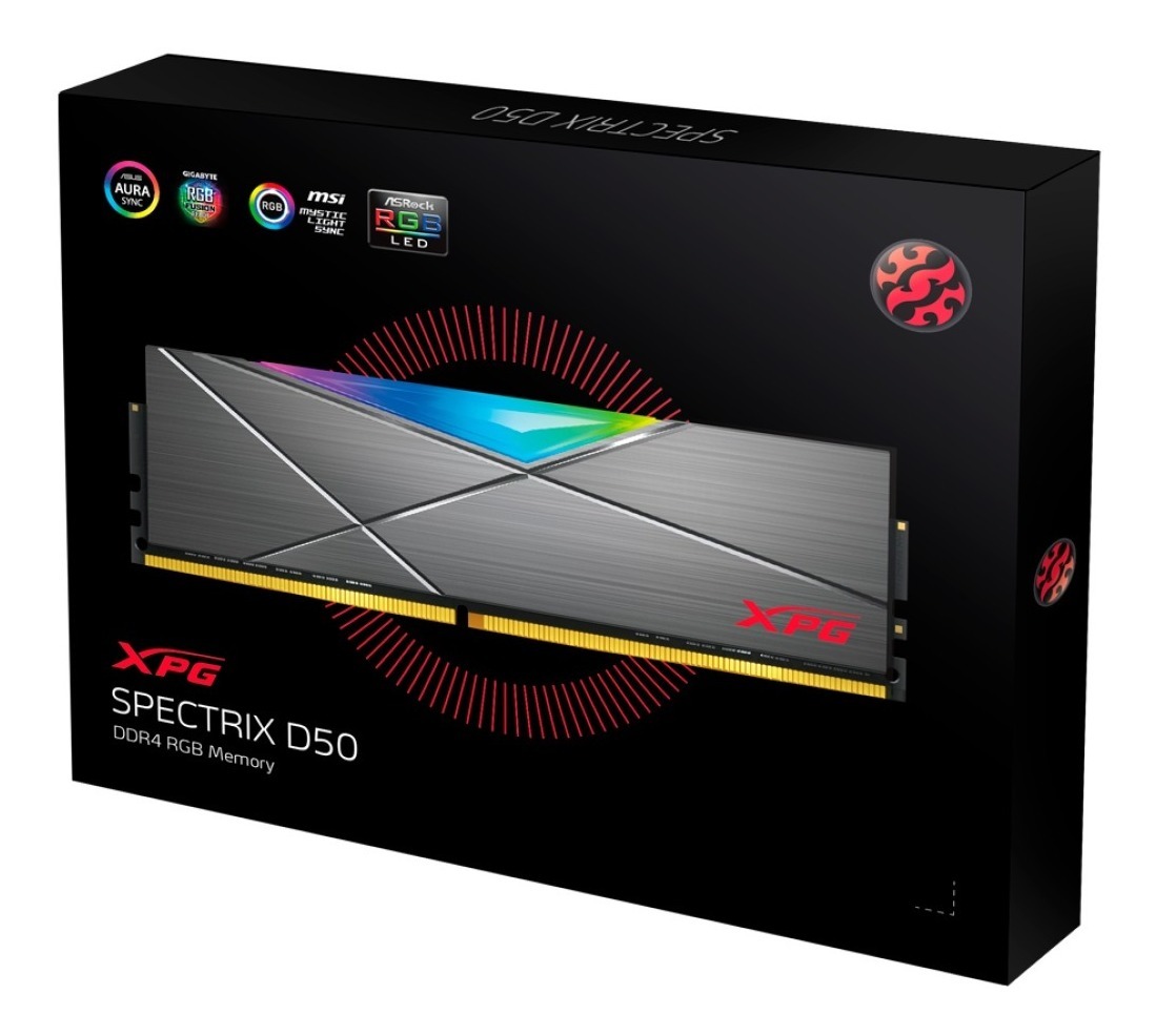 Memoria Adata Dimm Xpg Spectrix 8gb 18i Ddr4 3600 St50