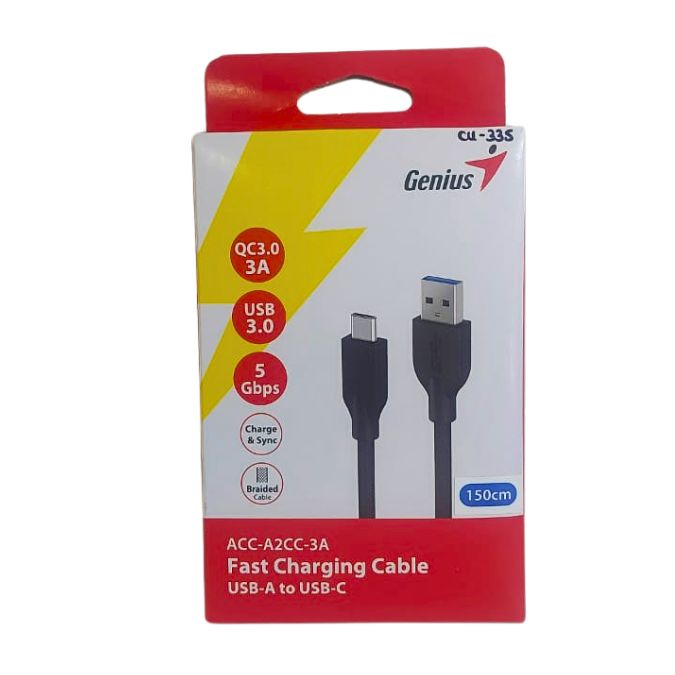 Genius Adaptador Rs2 Acc-a2cc-3a Black 150cm