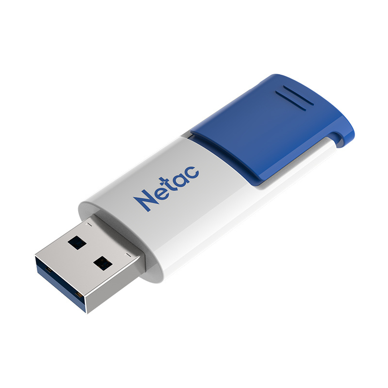 Pen Drive Netac U182 Blue 3.0 64gb Retractil