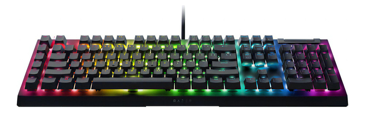 Teclado Gamer Razer Blackwidow V4 X Yellow