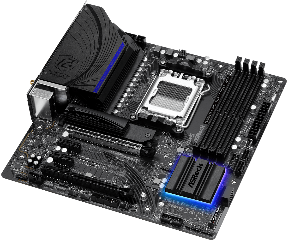 Mother Asrock (am5) B650m Pg Riptide Wifi