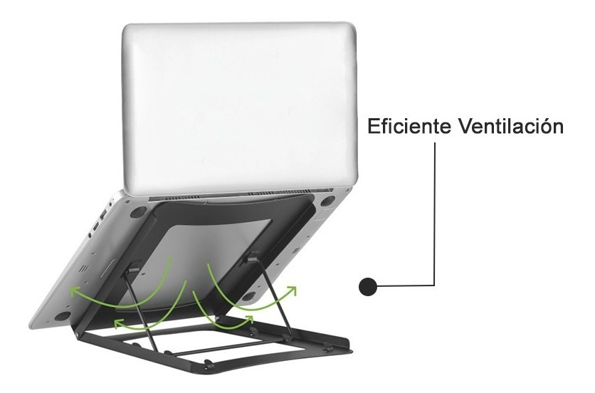 Soporte Intelaid Plegable Noteb Tablet 5 Posic Ergonom. It-bnb