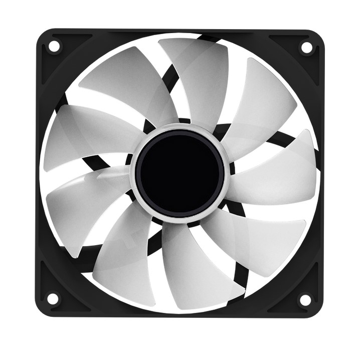 Cooler Fan 120mm Argb Pmw Raidmax Infinita-air Black