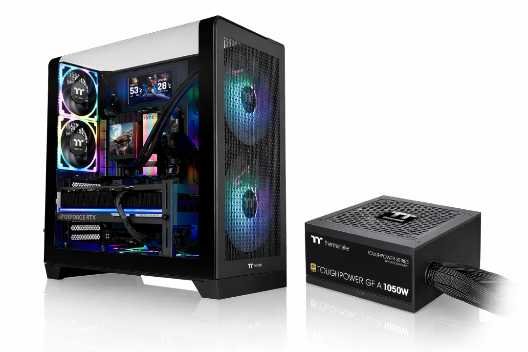 Gabinete C/fuente Thermaltake View 390 + 1050w 80 Plus Gold