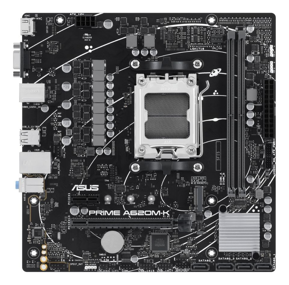 Mother Asus (am5) Prime A620m-k