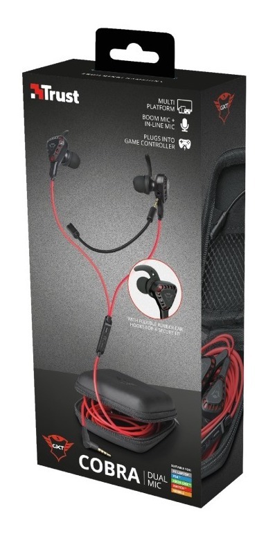 Auricular Trust Cobra Multi Plataforma Gxt 408