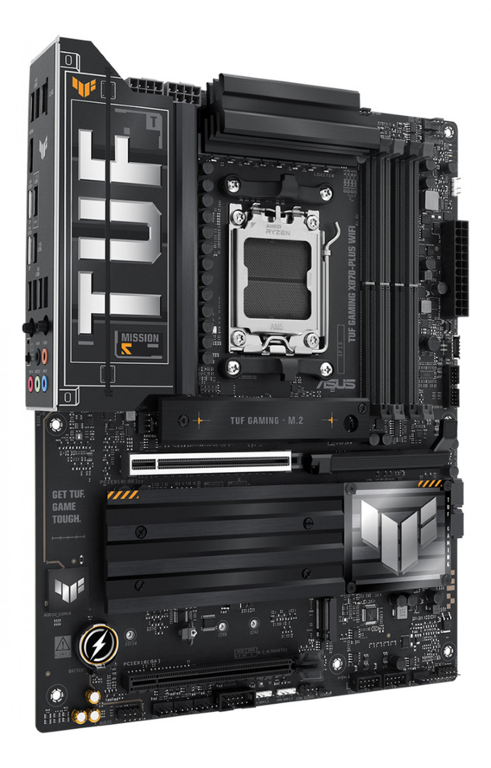 Kit Mother Asus (am5) Tuf Gaming X870-plus Wifi + Water Cooler Asus Rog Strix Lc Iii 360 Argb