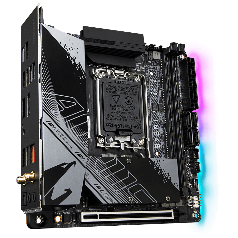 Mother Gigabyte (lga1700) B760i Aorus Pro Ddr4