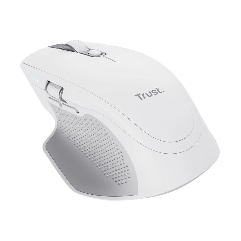 Mouse Trust Ozaa+multi-connect Wireless White