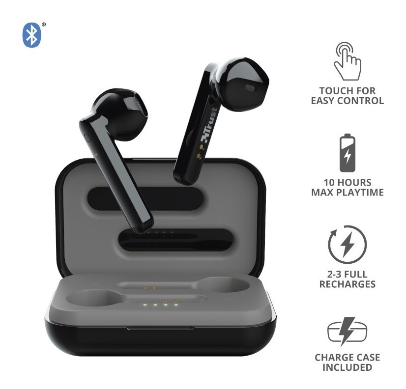 Auricular Trust Primo Touch Bt Black