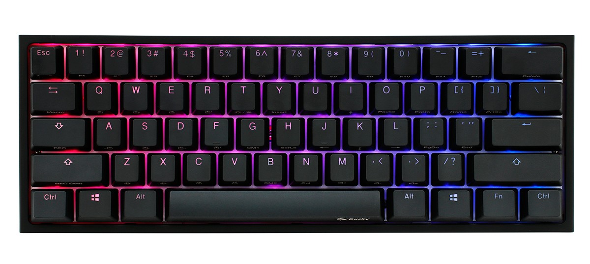 Teclado Gamer Ducky One 2 Mini Rgb Cherry Mx Brown Double-shot Pbt Mecanico
