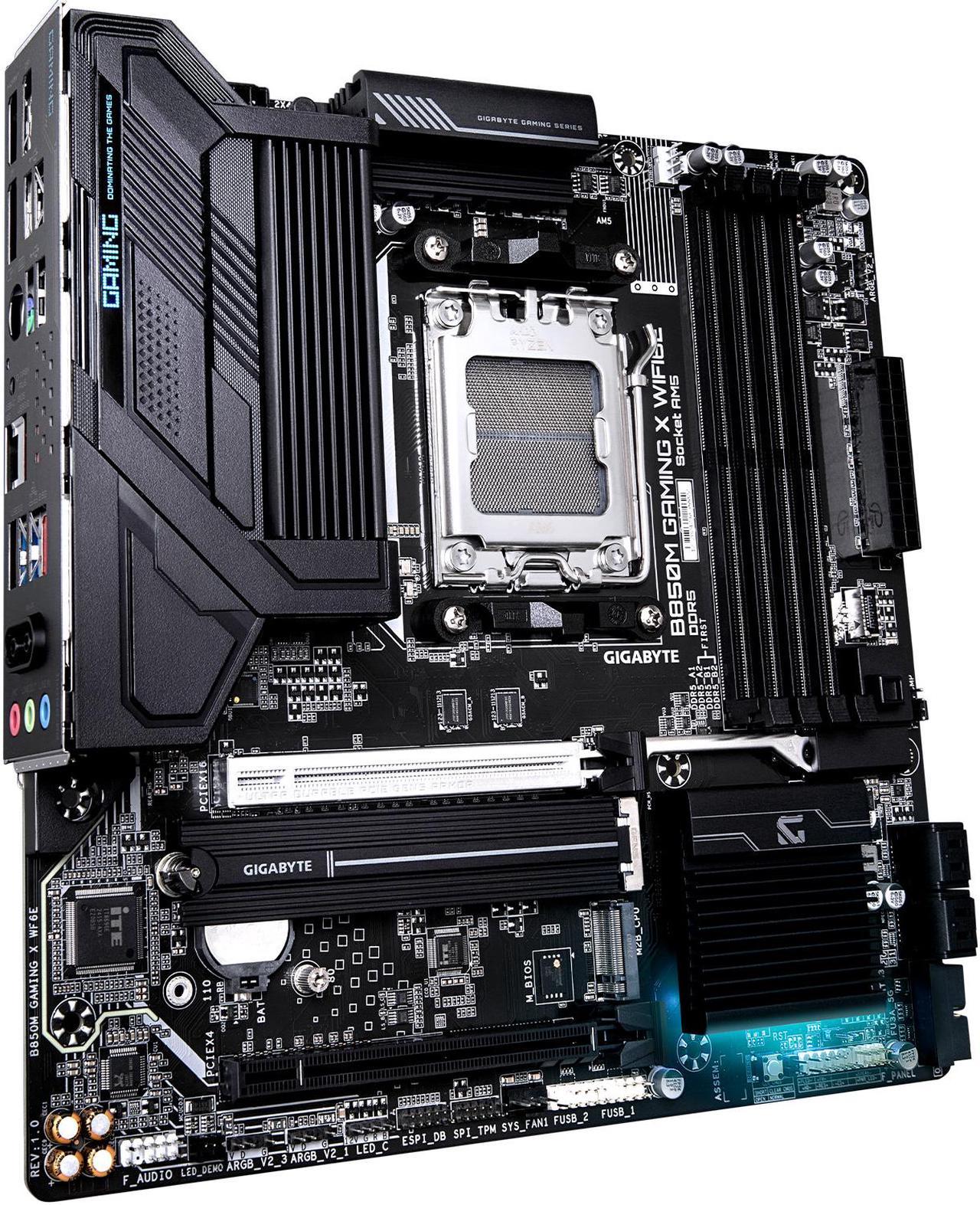 Mother Gigabyte (am5) B850m Gaming X Wf6e