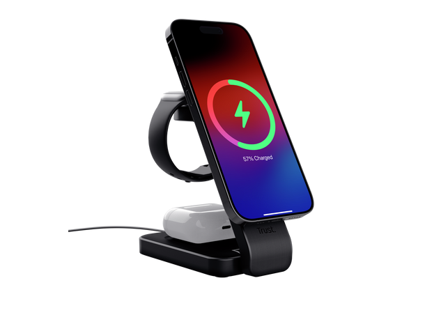 Accesorios Viro 3 En 1 Trust Cargador Mnagnetico