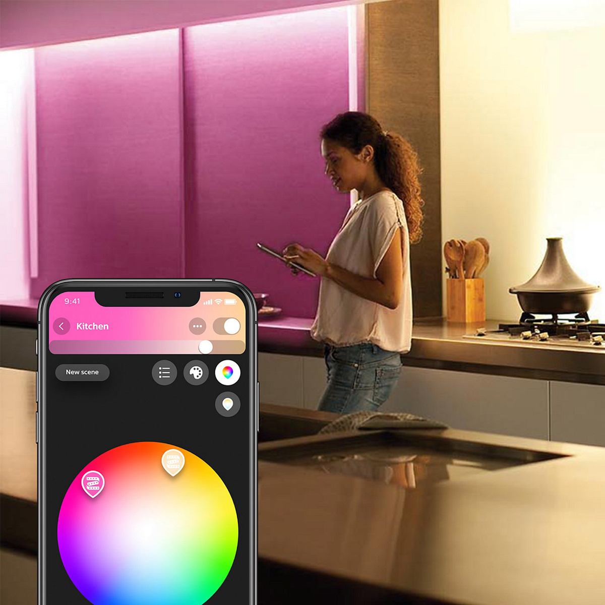 Accesorios Philips Hue Lightstrip Plus V4 Emea 1m Ext