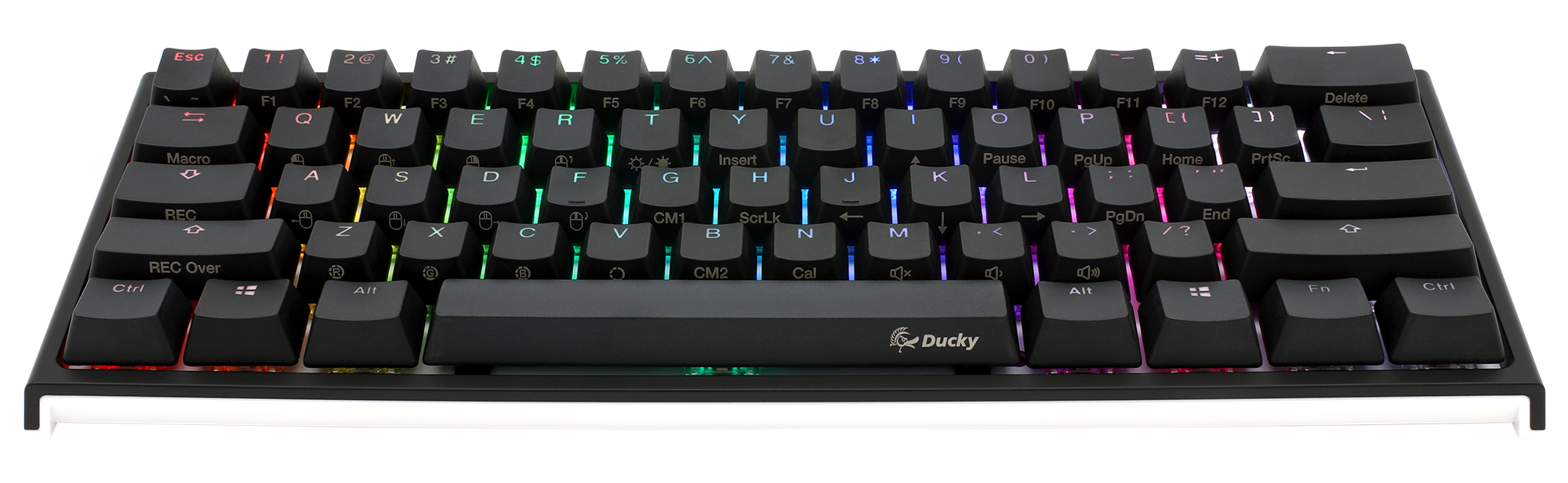 Teclado Gamer Ducky One 2 Mini Rgb Cherry Mx Brown Double Shot Pbt Mecanico