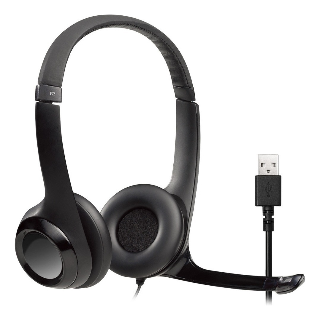 Auricular Logitech H390 Headset Black