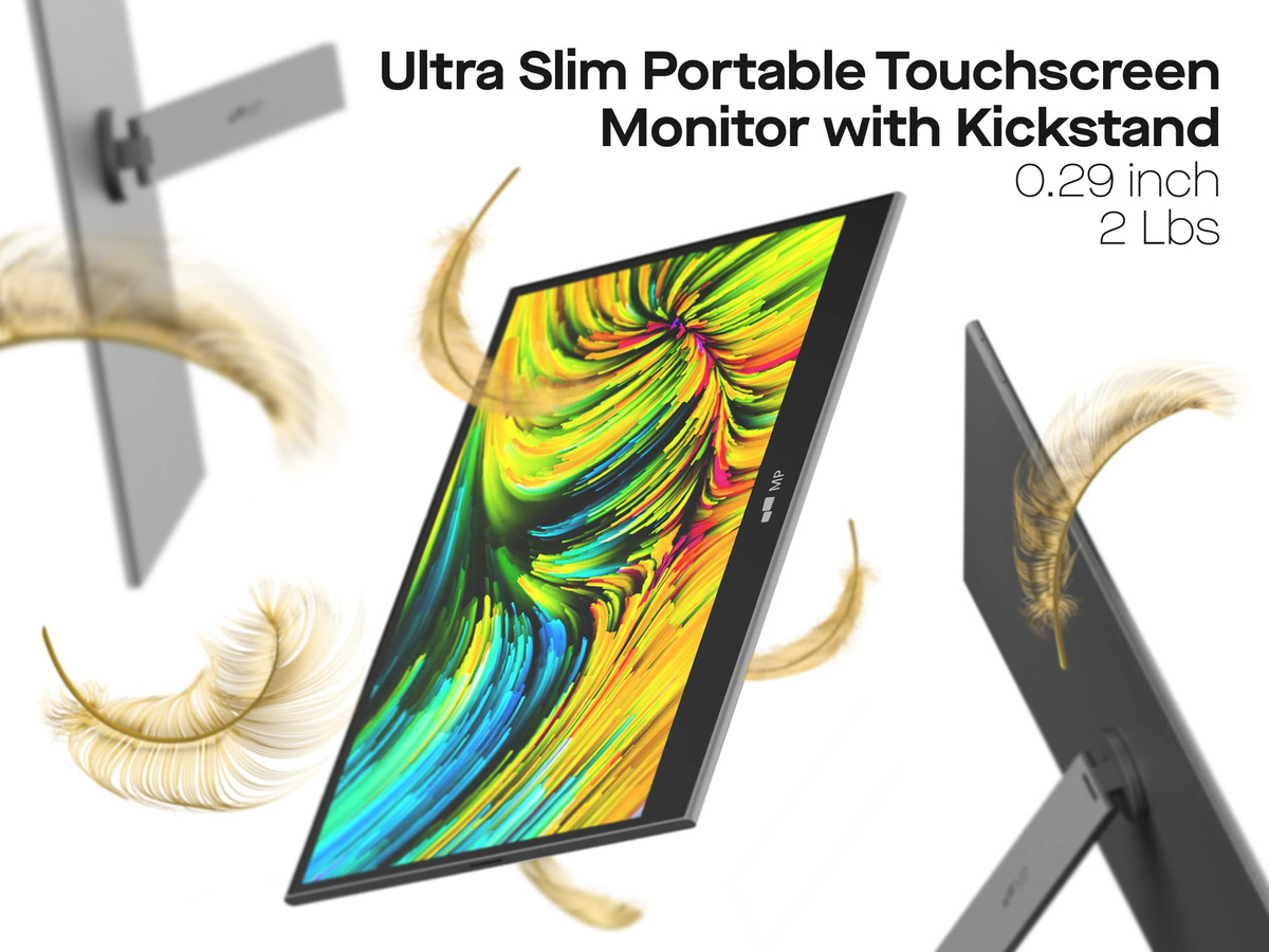 Accesorios Byh Monitor Portatil Para Notebook Glance Pro Oled 15.6