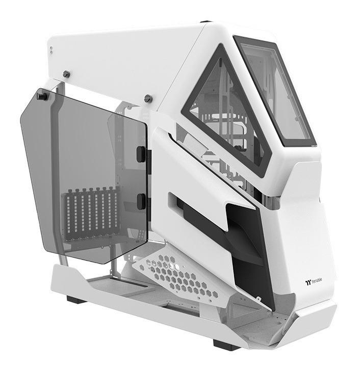Gabinete Thermaltake Ah T200 Snow White Temp Glass